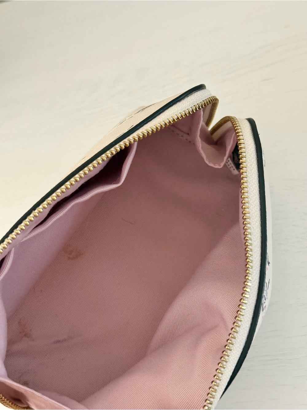 Coach Wildflower Printed Crossgrain Canvas Pouch - Picture 8 of 10